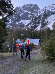 Hommage à St Éloi puis visite au Sergent Pïnelli et son couloir Nord