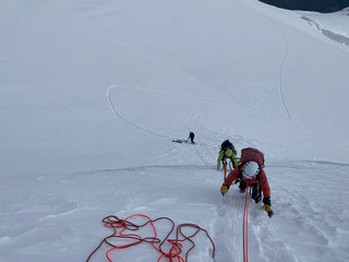 Vieille croûte  partout, neige fraîche nulle part