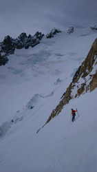 Vieille croûte  partout, neige fraîche nulle part