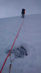 Vieille croûte  partout, neige fraîche nulle part