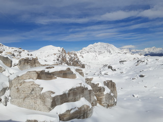 Un glacier infesté de skipasseurs 😁