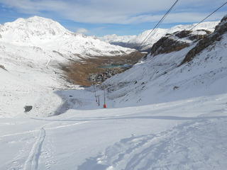 Un glacier infesté de skipasseurs 😁
