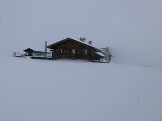 Première neige significative sur Val Thorens 
