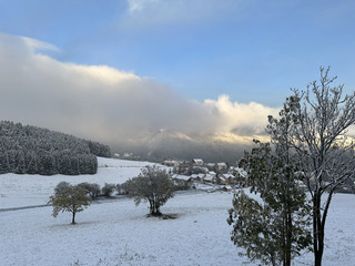 Vercors sous la neige