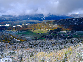 Vercors sous la neige