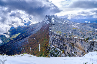 Vercors sous la neige