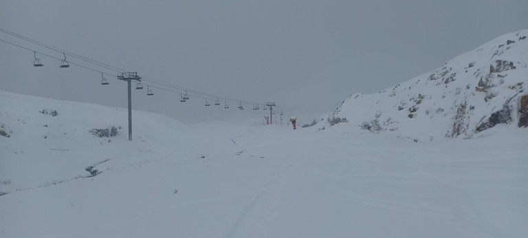 Belles quantités à l'Alpe d'Huez 