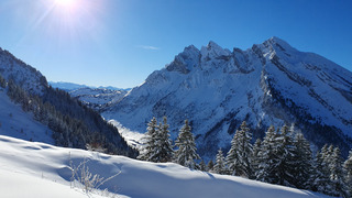 Ouverture de l'Aiguille à La Clusaz...