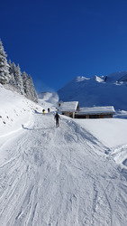 Ouverture de l'Aiguille à La Clusaz...