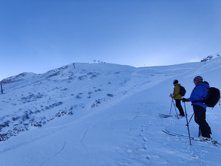 Belle poudre à Samoëns 