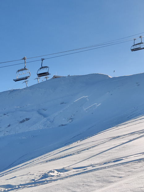 Belle poudre à Samoëns 