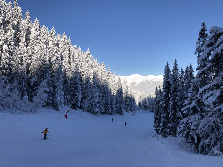 première à Courchevel 