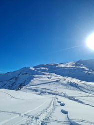 Tout bleu à la Fenêtre, tout blanc sur les Carroz ❄️🌞