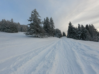 Rando "couché de soleil" au Semnoz