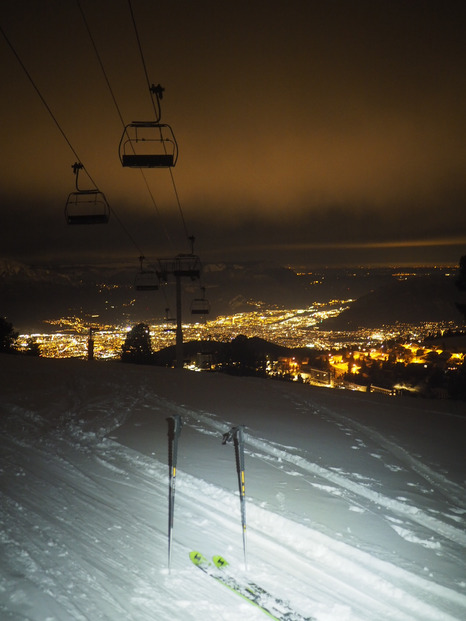 Bon ski de nuit 