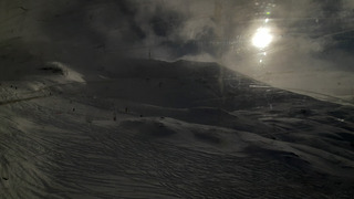 Alpe d'Huez :  l'ouverture en peuf = Géantissime