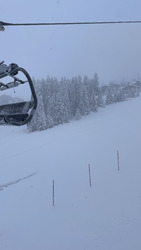 Gros de neige pour l’ouverture 