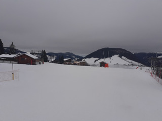 Humide replis sur pistes 