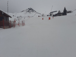 Humide replis sur pistes 