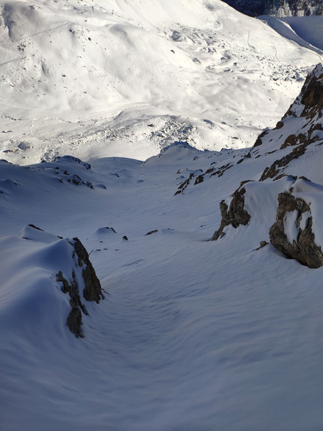 Arrivée progressive de l'hiver sur Arolla