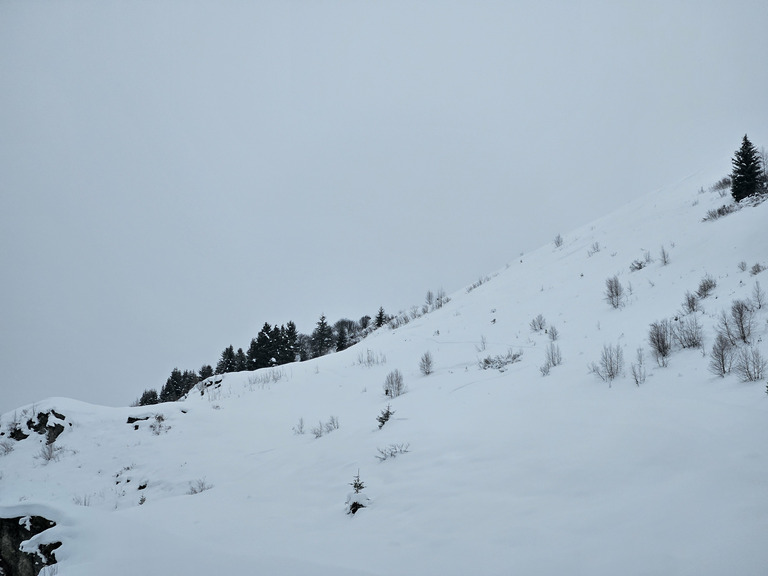 Obersaxen-Mundaun: mini ouverture mais maxi neige