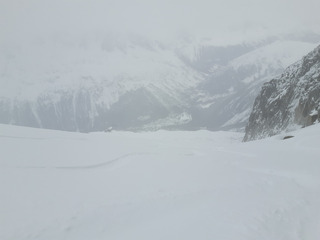 Neige légère au début mais..