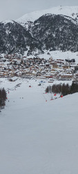 Bon à skier mais blindé de monde ! 