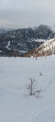 Bon à skier mais blindé de monde ! 