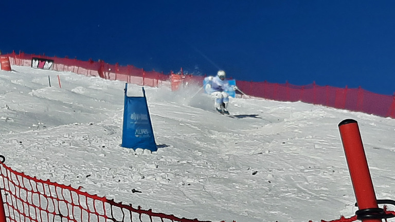 Du soleil - un peu de neige fraîche et les Big Bosseurs 🤩 Sublime 👍