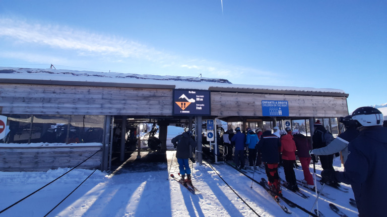 Du soleil - un peu de neige fraîche et les Big Bosseurs 🤩 Sublime 👍