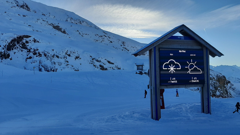 Du soleil - un peu de neige fraîche et les Big Bosseurs 🤩 Sublime 👍