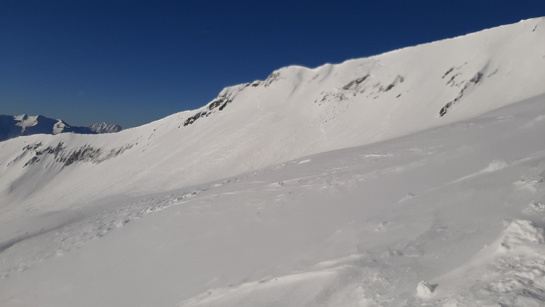 Du soleil - un peu de neige fraîche et les Big Bosseurs 🤩 Sublime 👍