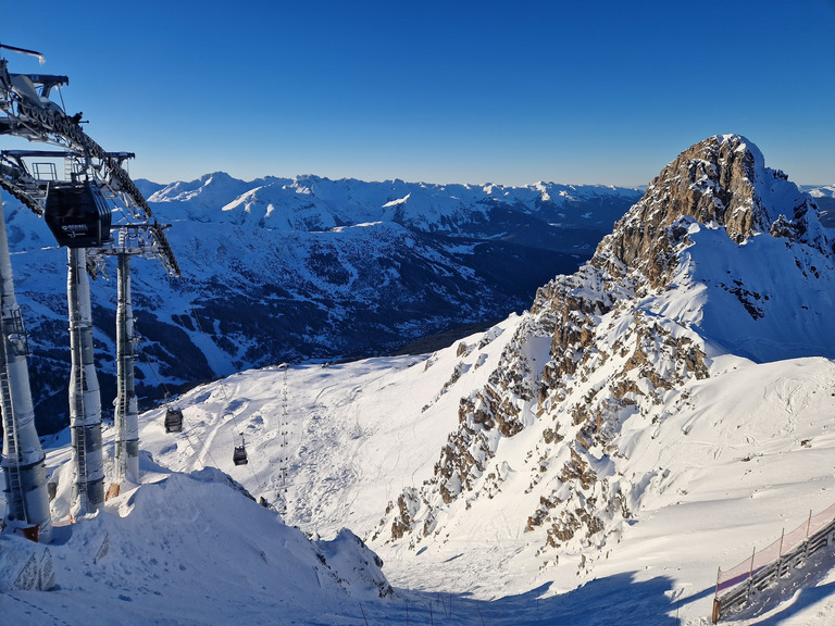 Neige d'exception au dessus de 2400m