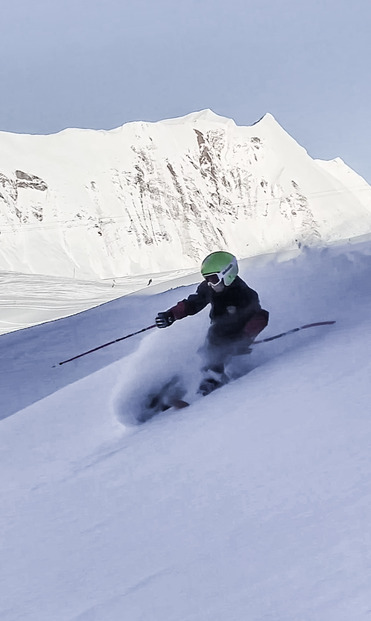 Belle ambiance, sérénité... Le ski est cool dans les Aravis