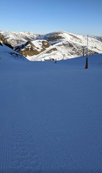 Beau temps mais peu de neige