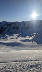 Beau temps mais peu de neige