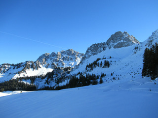 Des conditions correctes du côté de Haute Pointe dans le Chablais