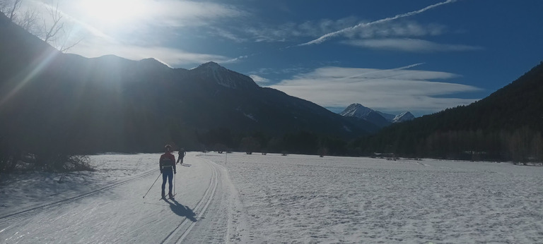 Ski de fond au Rosier