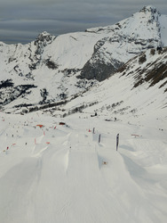 Tout droit vers le réveillon, bon ski 