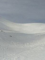 Entre glace et neige de printemps 
