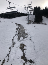 Neige dure et monde… 