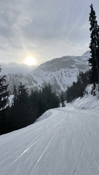 Neige et soleil 