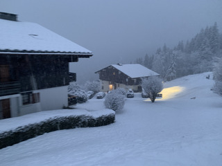 Flocons du soir bonsoir ..