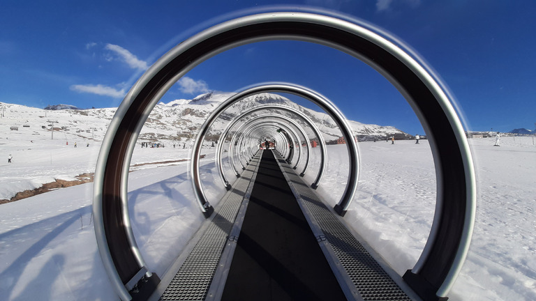 Après-ski : La Balme en ski de rando, un "must Royal sunset"🤩⭐