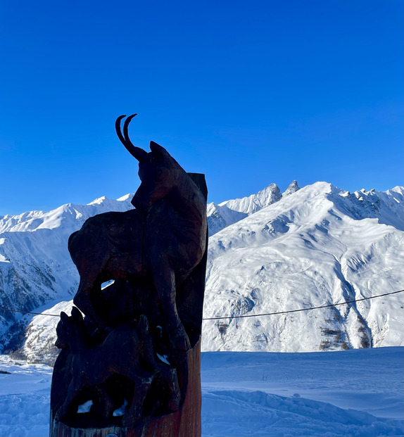 Ski + sculptures sur glace à Valloire 