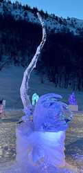 Ski + sculptures sur glace à Valloire 