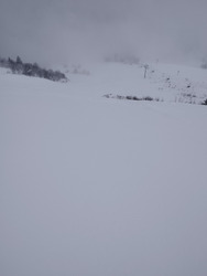 Plâtrage en cours