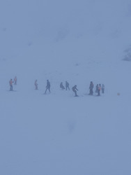 Bonne poudreuse bon brouillard !!