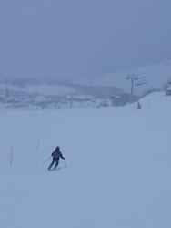 Bonne poudreuse bon brouillard !!