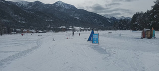 Ski de fond au Rosier dans une belle ambiance hivernale 